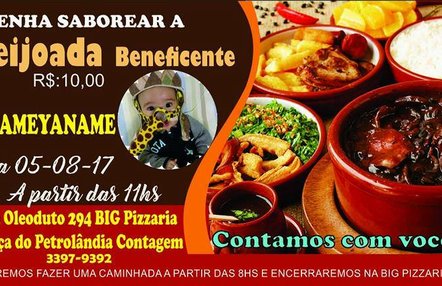 05/08 Caminhada e Feijoada Beneficente